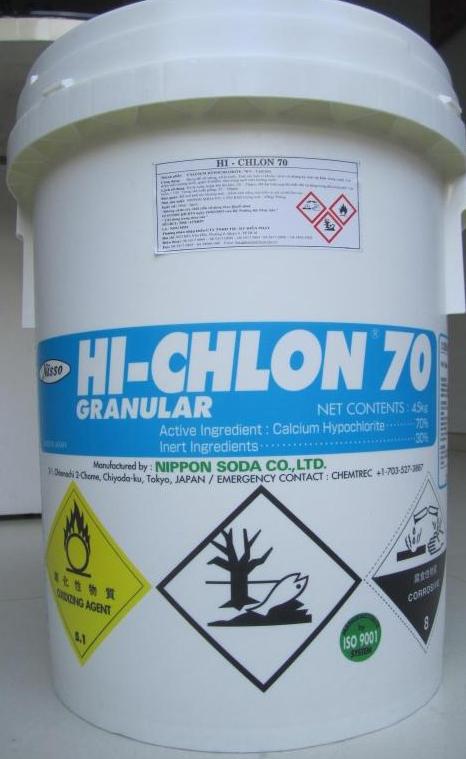 Chlorine – Calcium Hypochlorite