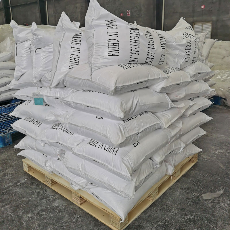 CYANURIC ACID, C3N3H3O3, CYANURIC ACID