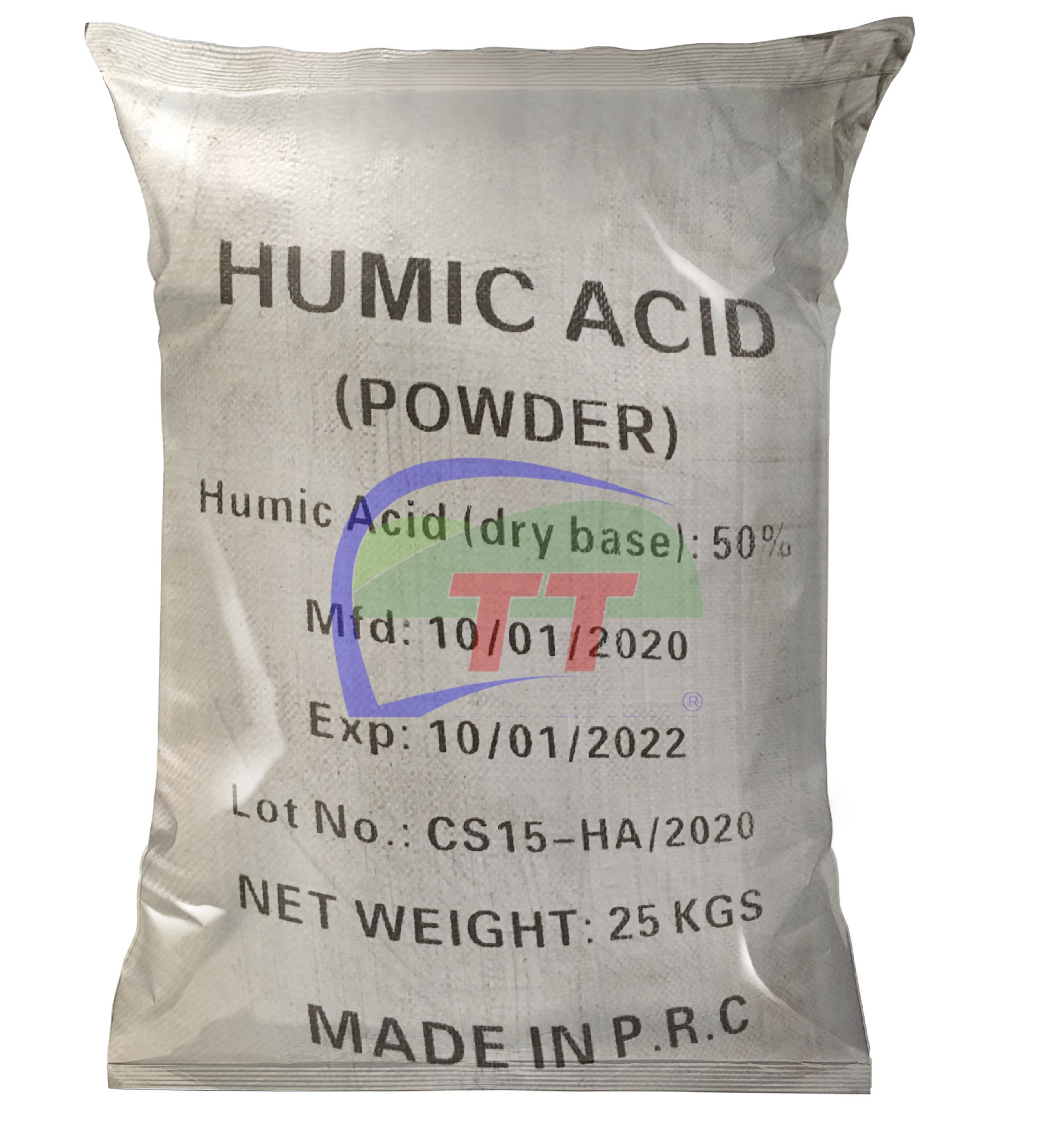 HUMIC ACID, FERTILIZER MATERIALS, 25KG/BAG CHINA